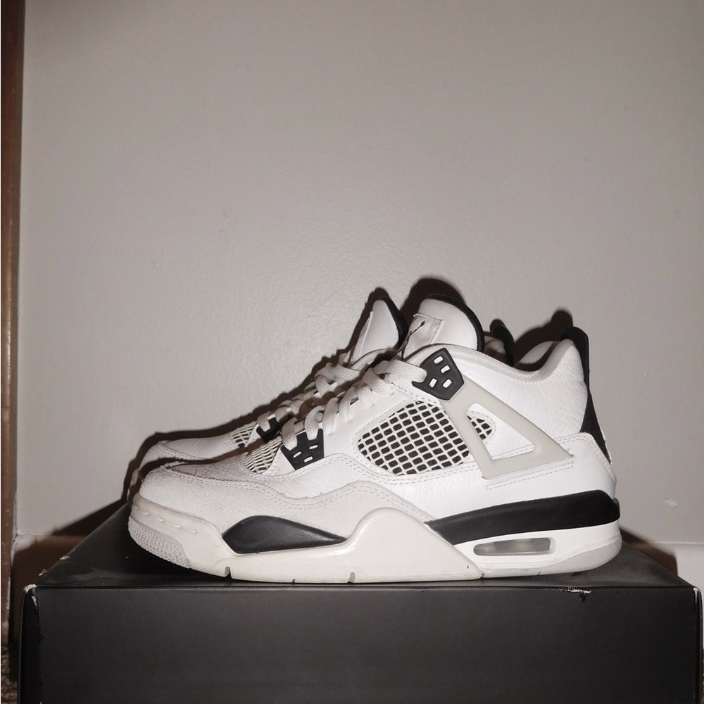 Air Jordan 4 Retro GS 'Military Black 7Y
